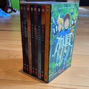 Amulet Graphic Novel Box Set for Readers Ages 8-12.